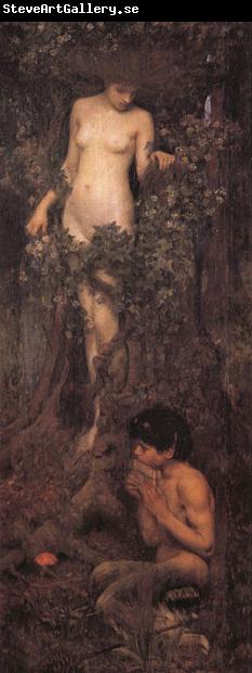 John William Waterhouse A Hamadryad